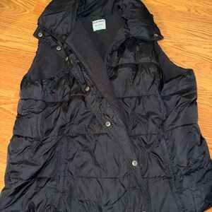 Black Plus Puffer Vest by Old Navy